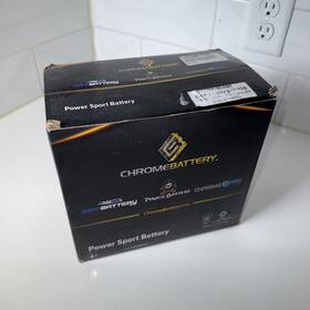 Cb Chromebattery 848079663746 Rechargeable Ytx20hl-bs High Performance Power Sports Battery - Absorbed Glass