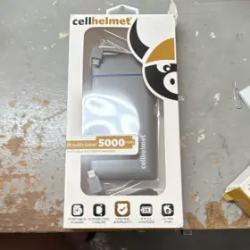 11746 Cellhelmet 5000mah Li-ion Power Bank Portable Charger 2.1a Output