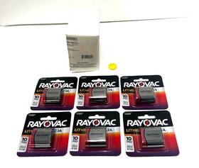 Chicago Faucets Cr-p2/242.560.001 242560001 Batteries Rayovac Power Supply 6v Lot Of 6