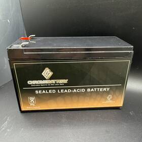 Chrome Battery Cb-12v-7.6ah 12v Sealed Lead Acid