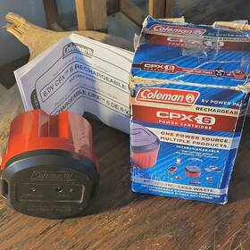 Coleman 0314-00218 Cpx 6 Rechargeable Battery Pack 6v Cartridge For High Drain Devices