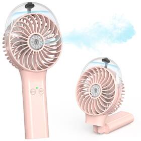 Comlife B07rxq7f59 Portable Handheld Misting Fan 3000mah Rechargeable Battery 180 Fold