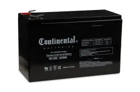 Cups12-7x1 Continental Battery Cb 1280 F2 12 Volt 8 Amp Hour Sla Agm T2/f2 Terminals