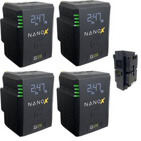 Core 810160682141 Swx G98 98wh Li-ion Battery With Quad Micro Charger Bundle