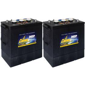 Crown Battery Cr-330 6v 330ah Fla Commercial Deep Cycle - 2 Pack