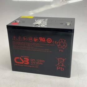 Csb Gpl-12800 Sealed Lead Acid Battery For Thomas And Betts Emiu-720 12v 80ah Gpl 12800