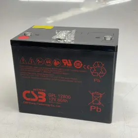 Gpl-12800 Csb Sealed Lead Acid Battery For Thomas And Betts Emiu-720 12v 80ah Gpl 12800