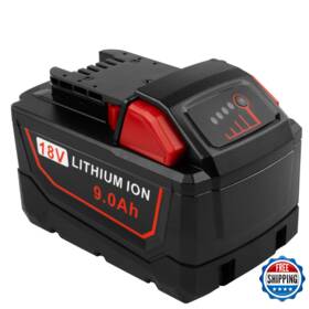 Cukect B0d99rr3cb 9ah 18v Battery For Milwaukee M18 48-11-1850 Power Tools And Chargers