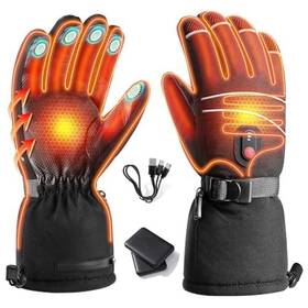 Cupan B0fh4bv13d Electric Heated Gloves 5000mah 3 Levels Waterproof Touchscreen Rechargeable
