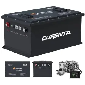 Cur36105g Curenta 36v 105ah Lifepo4 Golf Cart Battery Built-in Smart 200a Bms Max 7.68kw Power Cur36105g Curenta 36v 105ah Lifepo4 Golf Cart Battery Built-in Smart 200a Bms Max 7.68kw Power