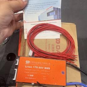 Daly J25t1 Li-ion 17s 60v Bms Battery Management System 50a Discharge 25a Charge Bala