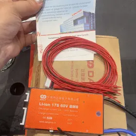 J25t1 Daly Li-ion 17s 60v Bms Battery Management System 50a Discharge 25a Charge Bala