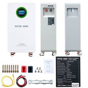 Datouboss 48v314ah 48v 300a 314ah Lithium Battery Lifepo4 51.2v 16.07kwh For Rv Solar Off-grid Boat