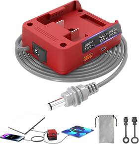 Deckit 313047663603 Starlink Mini Battery Adapter Compatible With Milwaukee M18 Port