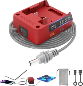Deckit 313047663603 Starlink Mini Battery Adapter Compatible With Milwaukee M18 Port Deckit 313047663603 Starlink Mini Battery Adapter Compatible With Milwaukee M18 Port