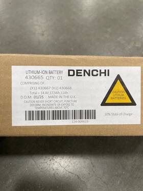Denchi 124-009619 180 T565 Lithium Plus Battery Pack Pair 14.4v 172wh 12ah New