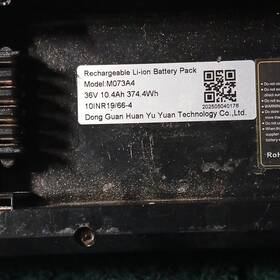 Dong Guan Huan Yu Yuan Technology Co. Ltd. M073a4 Li-ion Battery Pack 36v 10.4ah