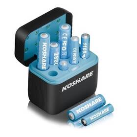 Dongguan Kexuntong Electronics Co. Ltd. 711181903355 Koshare Rechargeable Aa Aaa Battery Lithium With Charger 16pcs 1.5v Li-ion Batte