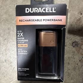 Duracell 1013850 Rechargeable Powerbank 6 700 Mah Li-ion For Usb Devices Pb2