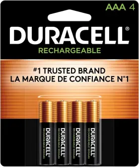 Duracell 462832546024 Rechargeable Pre-charged Nimh Batteries - 4-pk. Aaa