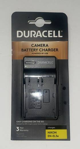 Duracell 843156102446 Digital Camera Battery Charger For Nikon En-el3e