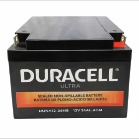 Slaa12v26anb Duracell 12v 26ahnb New Includes Nut And Bolt Slaa12v26anb Duracell 12v 26ahnb New Includes Nut And Bolt