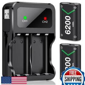 Dxkk B09qhjh89d 2x6200mwh Rechargeable Battery Pack For Xbox Series X S/xbox One Controller