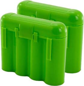 Ebc Battery 313050030041 2 Green Aa Aaa Plastic Holder Box Storage Cases