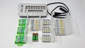 Ebl-c808u Ebl 503710343288 1.2v Nimh Rechargeable Battery Station With 42 Batteries Ebl-c808u Ebl 503710343288 1.2v Nimh Rechargeable Battery Station With 42 Batteries