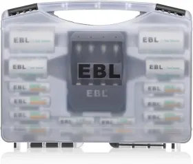 Eb-bx70168 Ebl Black Batteries Box Include Rechargeable 8 Aa 4 Aaa Eb-bx70168 Ebl Black Batteries Box Include Rechargeable 8 Aa 4 Aaa