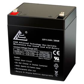 Eci Power Blhfm12 4.5-2 Used 12v 4.5ah Rechargeable Battery For Djw12-4.5 Liftmaster 485lm Tested