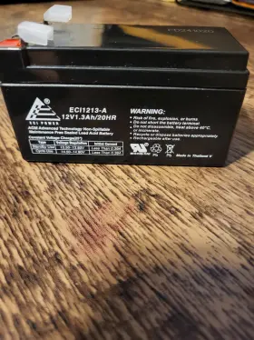 Blwfm12 Eci Power 1.3-1 12v 1.3ah Sealed Lead Acid Rechargeable Battery