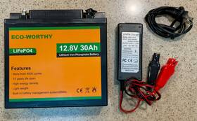 Eco-worthy Rlkzdcb3840wf1xq0001 Eco-worthy 12v 30ah Lifepo4 Battery Charger Low Cycle Count