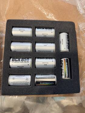 Electrochem 3b0075-el Bcx85d 3.9v Lithium-based Battery 3.9 Volt Cell