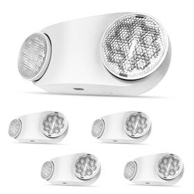 Elephant Depot Mj-10l-ed 4pk Led Emergency Lights Commercial Lighting For Business Power O