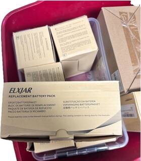 Elxjar N4409 7.4v 2600mah Li-ion Replacement Battery Pack 2-pack N4409/n4448