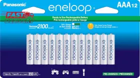 Bk-4mcca12fa Eneloop 445050898802 Panasonic Aaa 2100 Cycle Ni-mh Pre-charged Rechargeable Bat Bk-4mcca12fa Eneloop 445050898802 Panasonic Aaa 2100 Cycle Ni-mh Pre-charged Rechargeable Bat