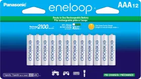 Bk-4mcca12fa Eneloop Panasonic Aaa 2100 Cycle Ni-mh Pre-charged Rechargeable Batterie Bk-4mcca12fa Eneloop Panasonic Aaa 2100 Cycle Ni-mh Pre-charged Rechargeable Batterie