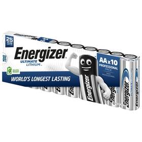 Energizer B004g6nyb6 Aa Ultimate Lithium Batteries - Pack Of 10 Long-lasting Power