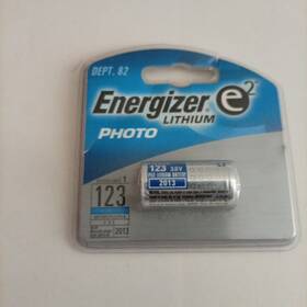 Energizer El123apbp 3v Lithium Photo 123 Battery Made In Usa