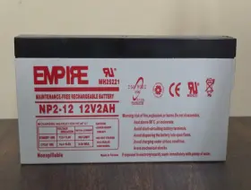 Np2-12 Enersys Battery Rechargeable Rectangular Lead Acid 12vdc 2ah