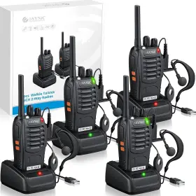 B01jog4gka Esynic 4 Pack Walkie Talkies Compact Designed-3miles Long Range 16 Channels Walk