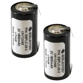 Ebplc-29-2 Exell Battery 2qty 3v Lithium Plc Computer Backup