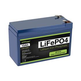 Expertpower Ep1210 12v 10ah Lithium Lifepo4 Deep Cycle Rechargeable Battery 2500-7000