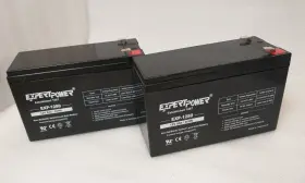Q02-exp1280 Expertpower Used 2 X 12v 8ah Agm Rechargeable Battery For Razor E200 And E200s Scooter Q02-exp1280 Expertpower Used 2 X 12v 8ah Agm Rechargeable Battery For Razor E200 And E200s Scooter
