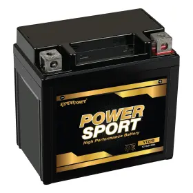 Ytz7s-1 Expertpower Ytz7s Motorcycle Battery - 12v 6ah 160 Cca Sla Agm Powersports Batteries Repl