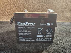 Firstpower Lfp12110 12v 110ah/10hr Rechargeable Battery Non-spillable 2081-9279
