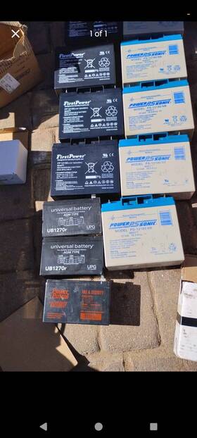 Firstpower Power Sonic Universal Battery Interstate Batteries Fp12180 5 12v 18ah Rechargeable