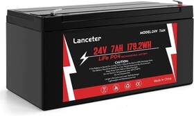 Fitinoch Fitinoch-24v 24v 7ah/20hr Lifepo4 Lithium Battery For 24 Volt Power Wheels Utv Ride On Cars