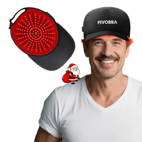 B0fh9hh5fw Fivorra Red Light Therapy Hair Growth Cap For Men And Women With 2000mah Rechargeable Batter